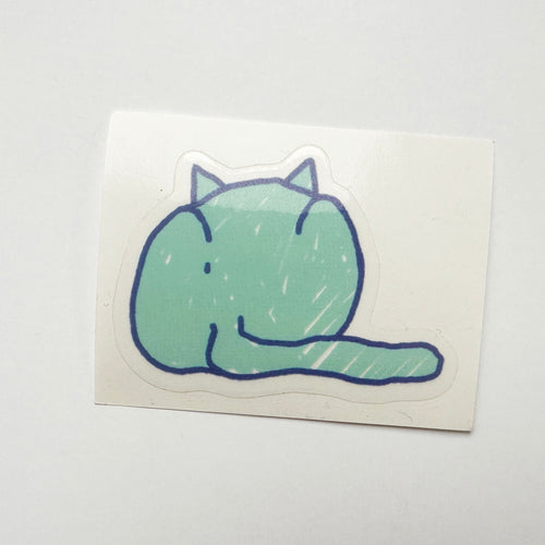 Cat Bum sticker