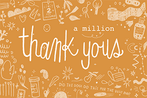 A Million Thank Yous FREE DOWNLOAD!