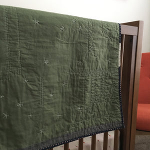 Log Cabin Variation Baby Quilt