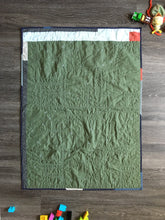 Load image into Gallery viewer, Log Cabin Variation Baby Quilt