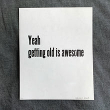 Load image into Gallery viewer, Overheard Letterpress prints